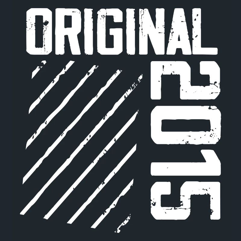 Original 2015 9e Anniversaire Cadeau Retro