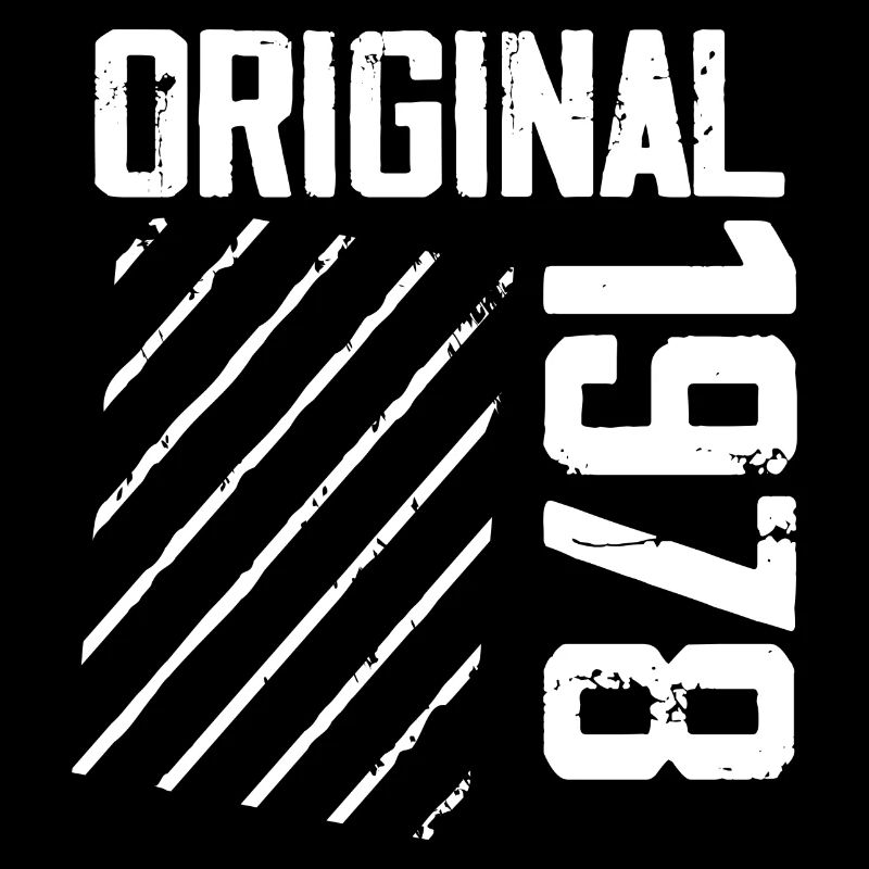 Original 1978 46e Anniversaire Cadeau Retro