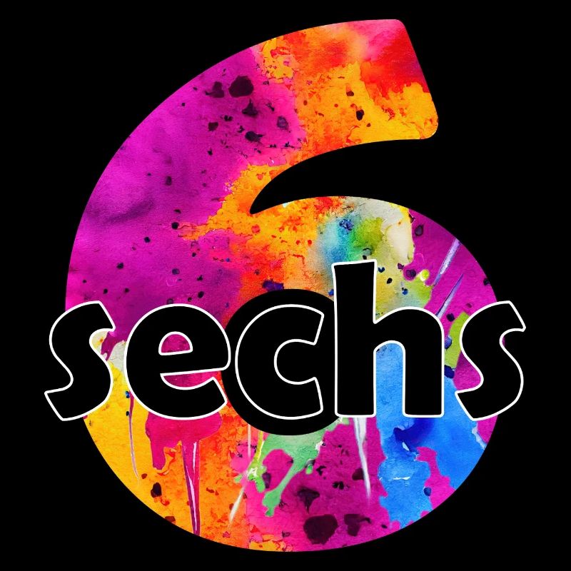 SECHS 6 JAHRE JUNGE 6. GEBURTSTAG