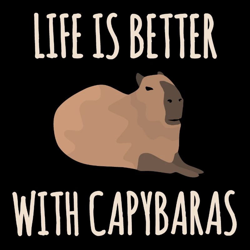 La vie est meilleure avec les capybaras