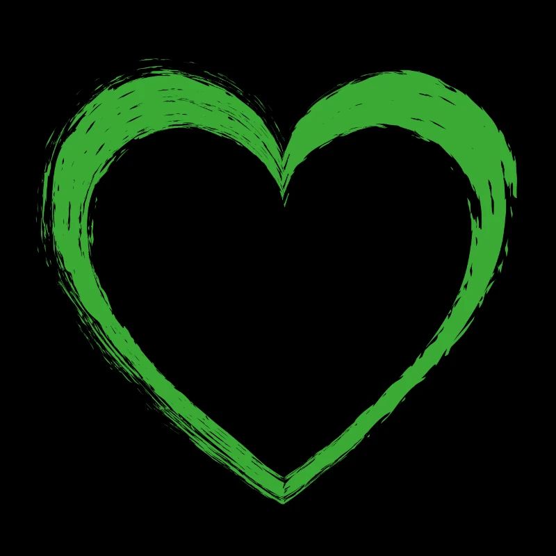 Grünes Herz