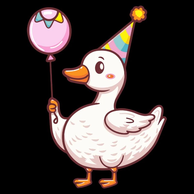 Gans Geburtstag Comic Niedlich
