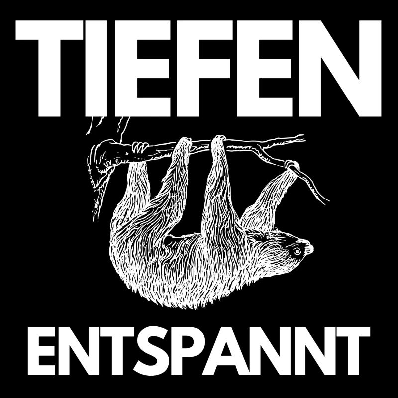 Faultier Tiefenentspannt Techno Events Toleranz