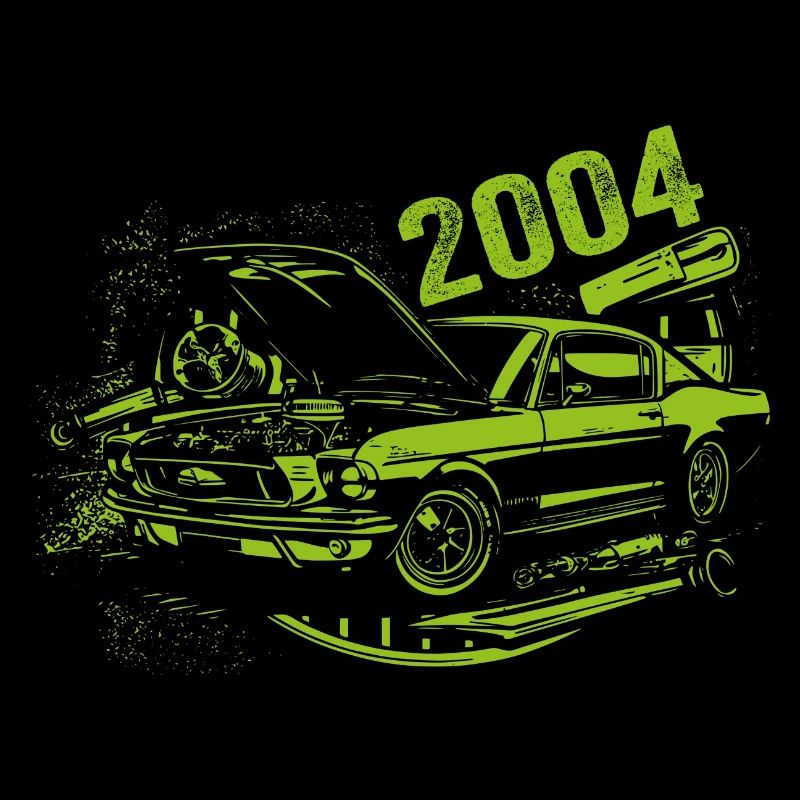 2004 Geburtstag Oldtimer Modell 2004 Vintage 2004