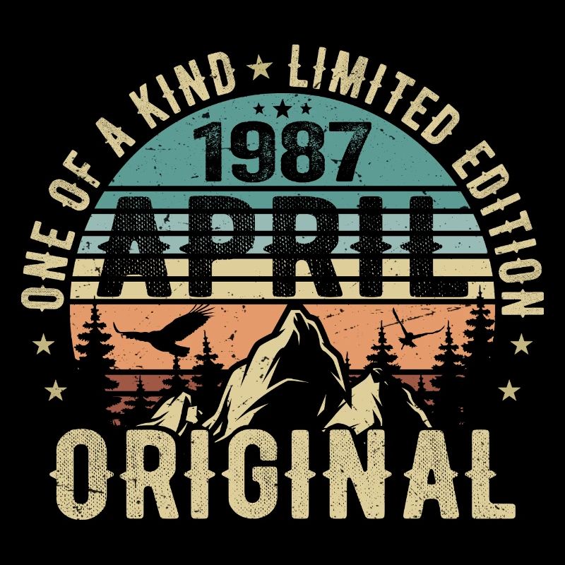 Geboren april 1987, Legende seit april 1987