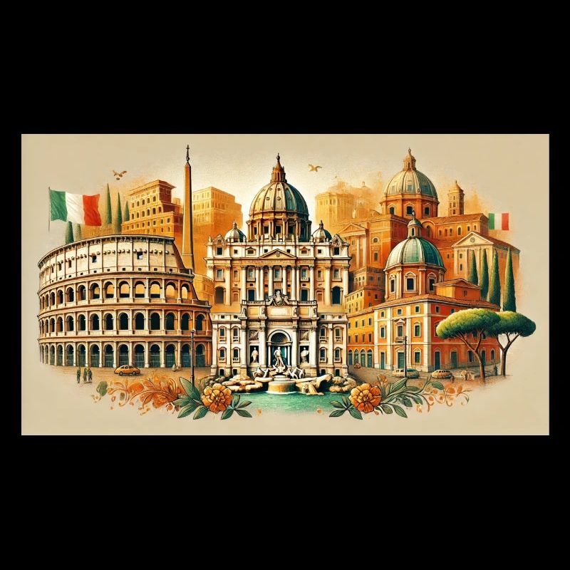 Rome, Italie - Ville éternelle