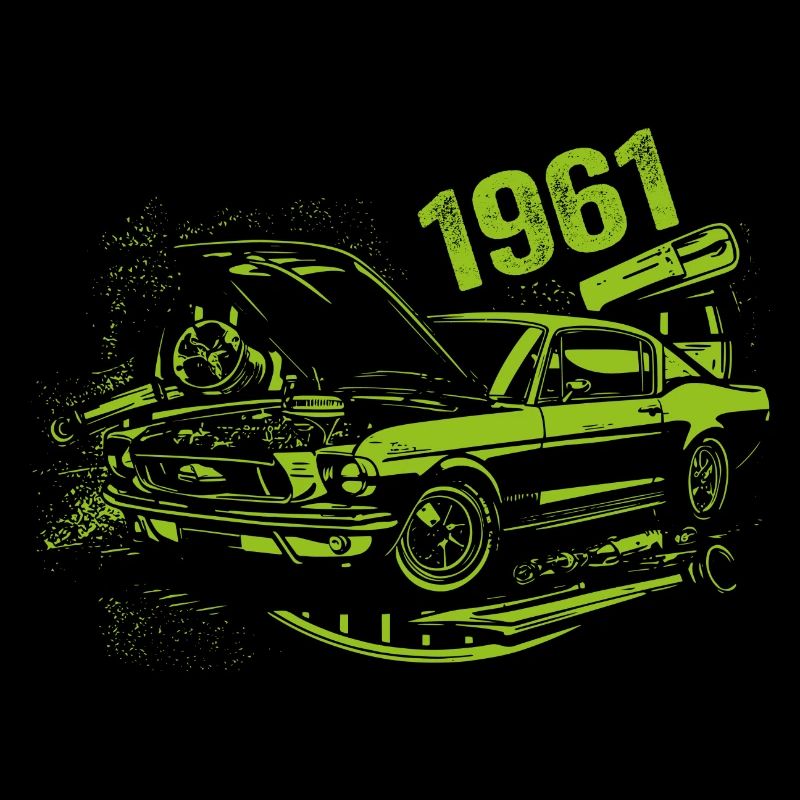 1961 Geburtstag Oldtimer Modell 1961 Vintage 1961