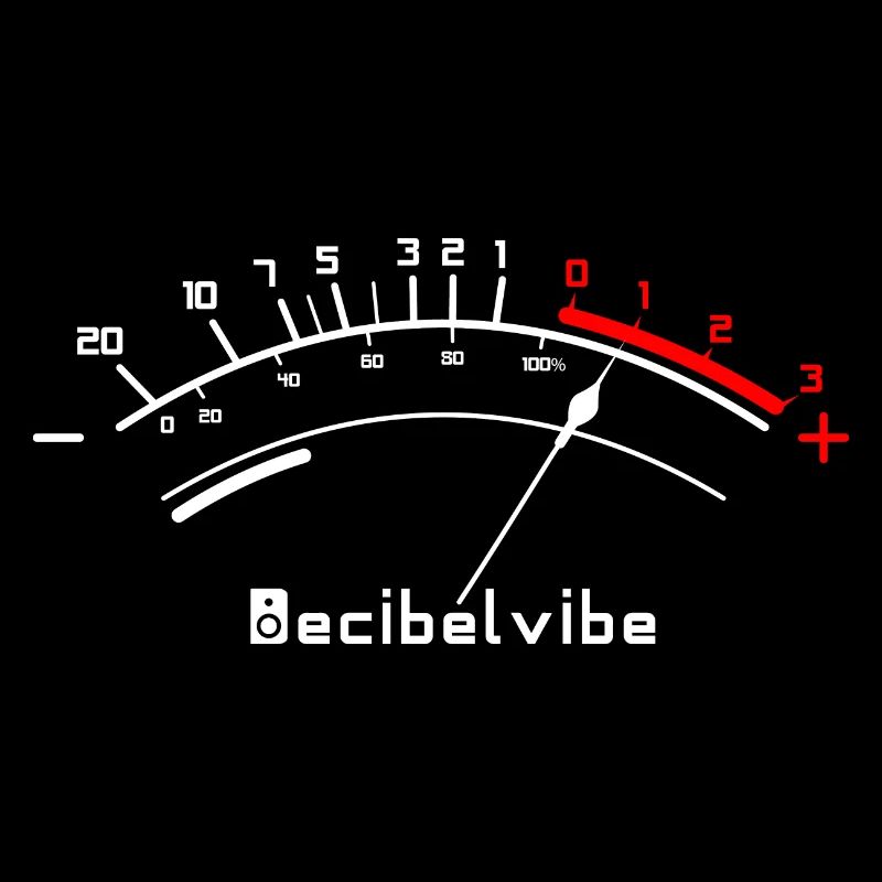 Decibelvibe - Derivate - VU Meter White