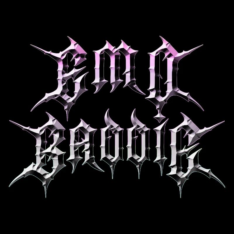 Emo Baddie! Emo Aesthetic Goth