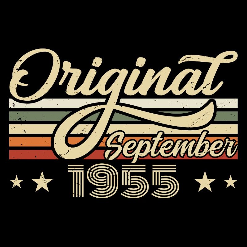 1955 Septembre Naissance Anniversaire Année de naissance 1955