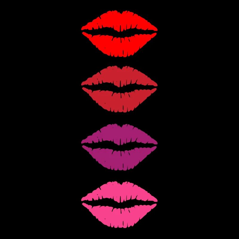 Bouche de rouge à lèvres