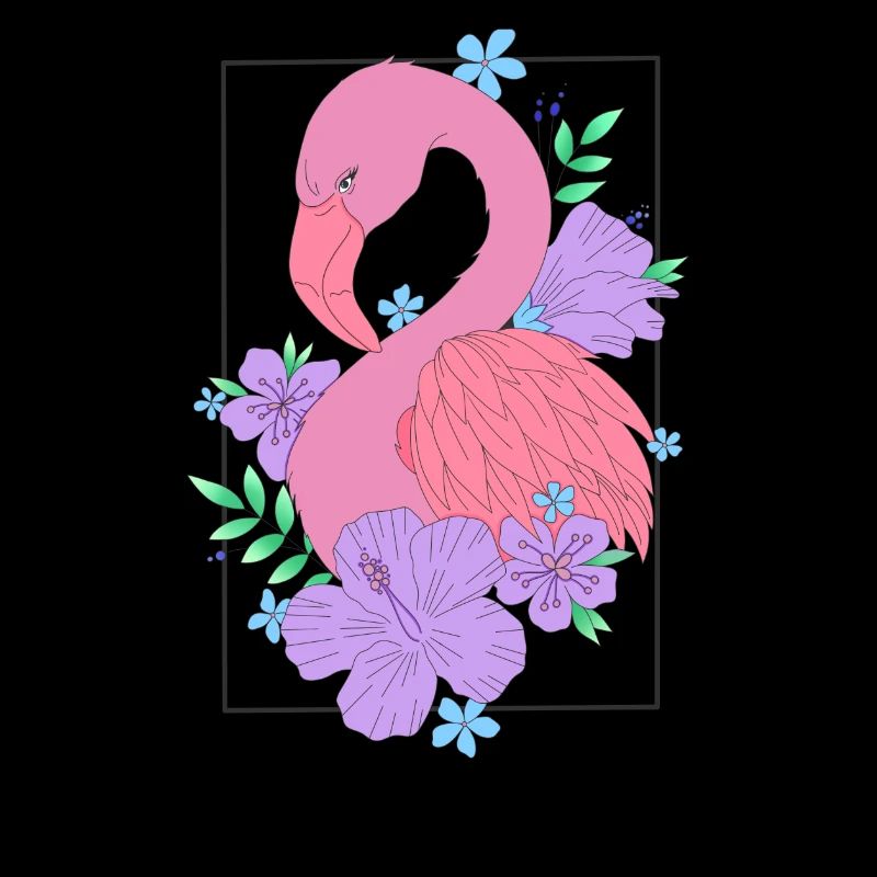 Flamingo Blumen Flower