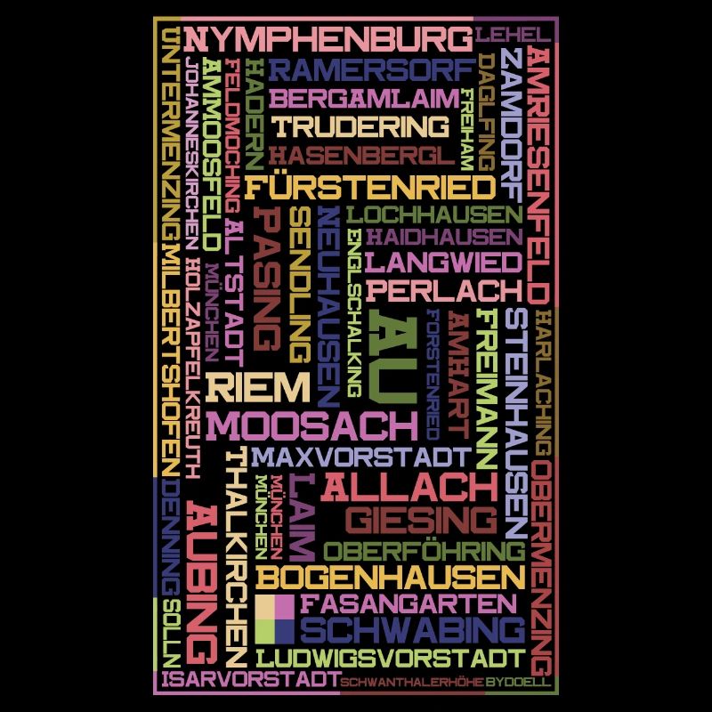 Districts Mosaik - Munich