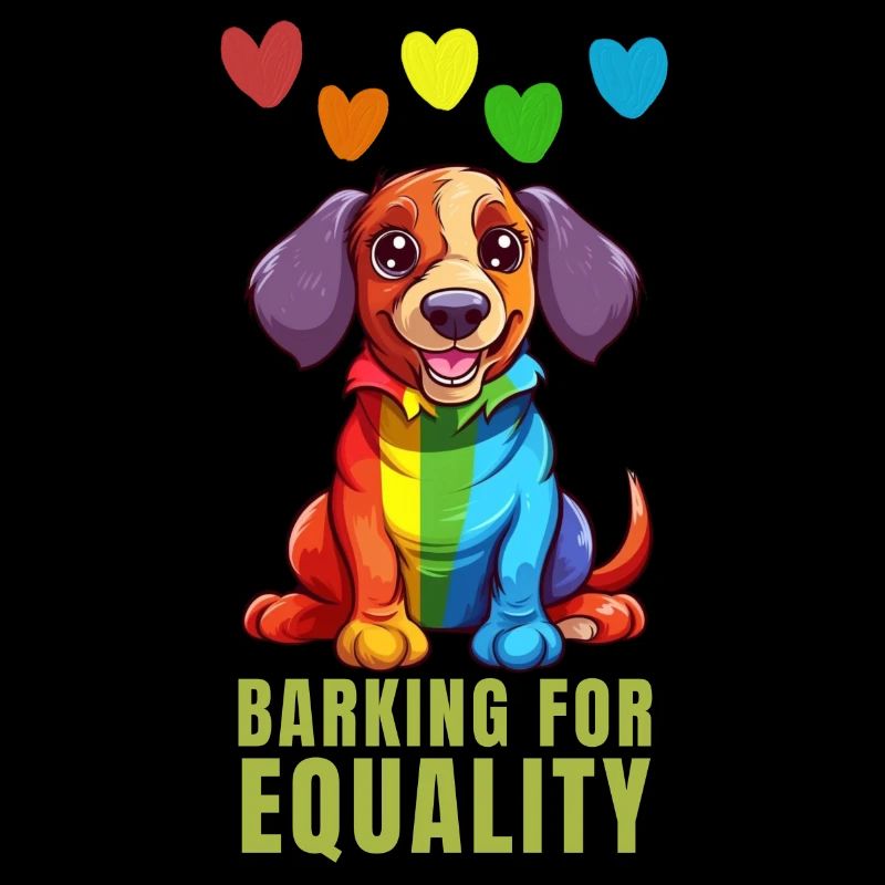 Barking for equality - Gay pride