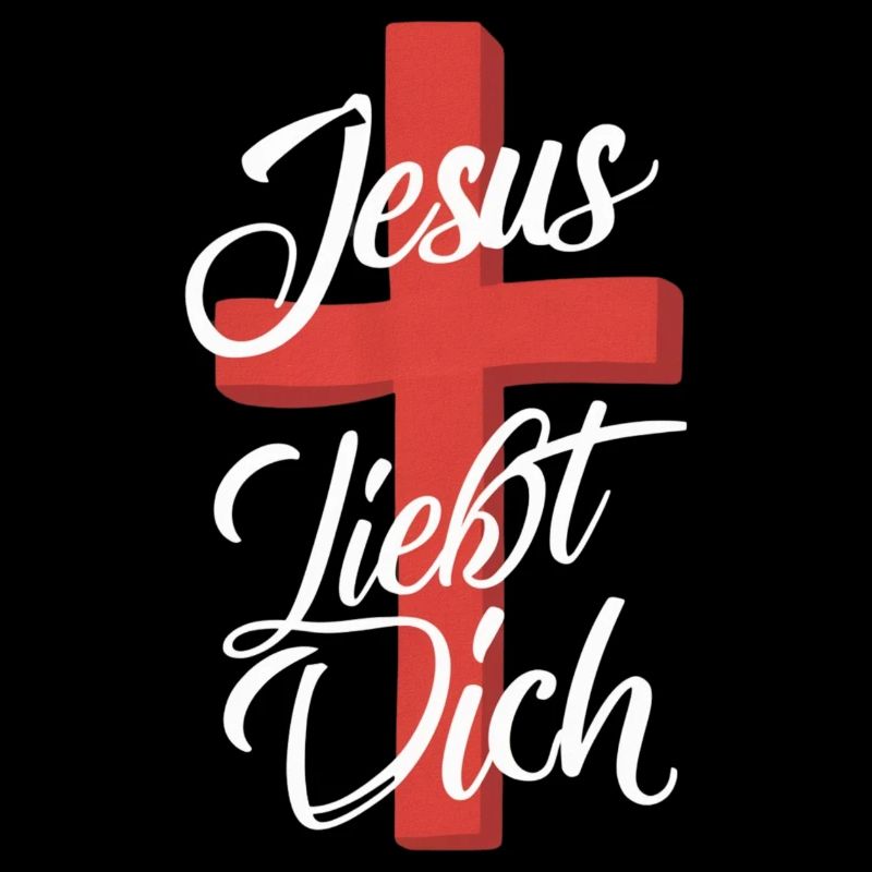 Jesus Loves You Cross Design