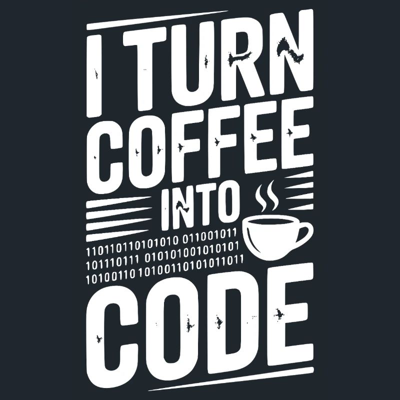 Je transforme le café en code