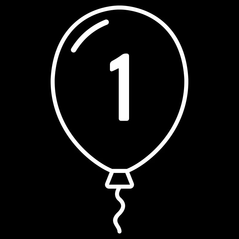 Balloon Number 1 – Birthday & Party Design