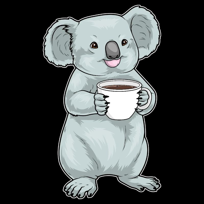 Koala Kaffee Tasse