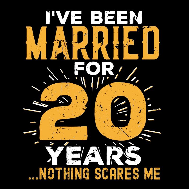 20th Wedding Anniversary Funny Couples Married