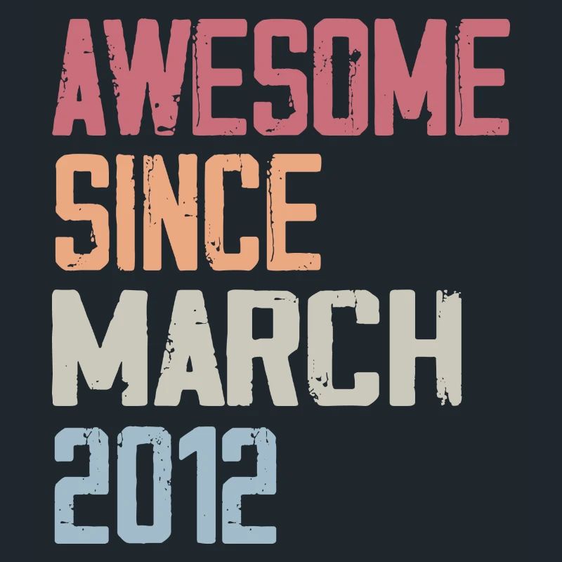 2012 Mars Naissance Anniversaire Mars 2012 Cadeau