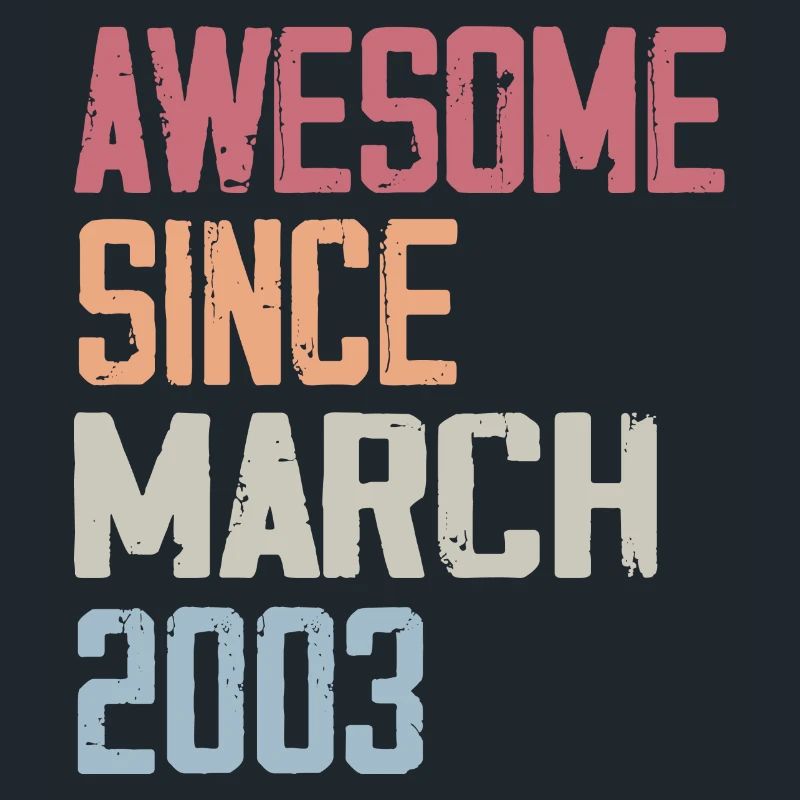 2003 Mars Naissance Anniversaire Mars 2003 Cadeau
