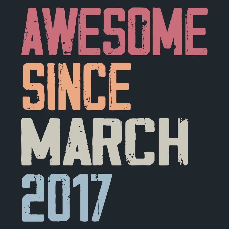 2017 Mars Naissance Anniversaire Mars 2017 Cadeau