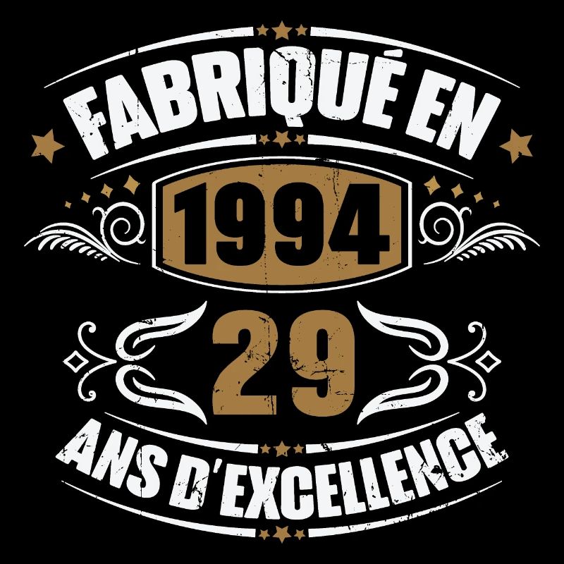 Cadeau d'anniversaire 29 ans, Fabriqué en 1994