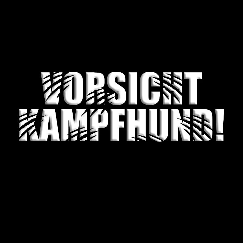 HUND - HUNDE - VORSICHT KAMPFHUND!