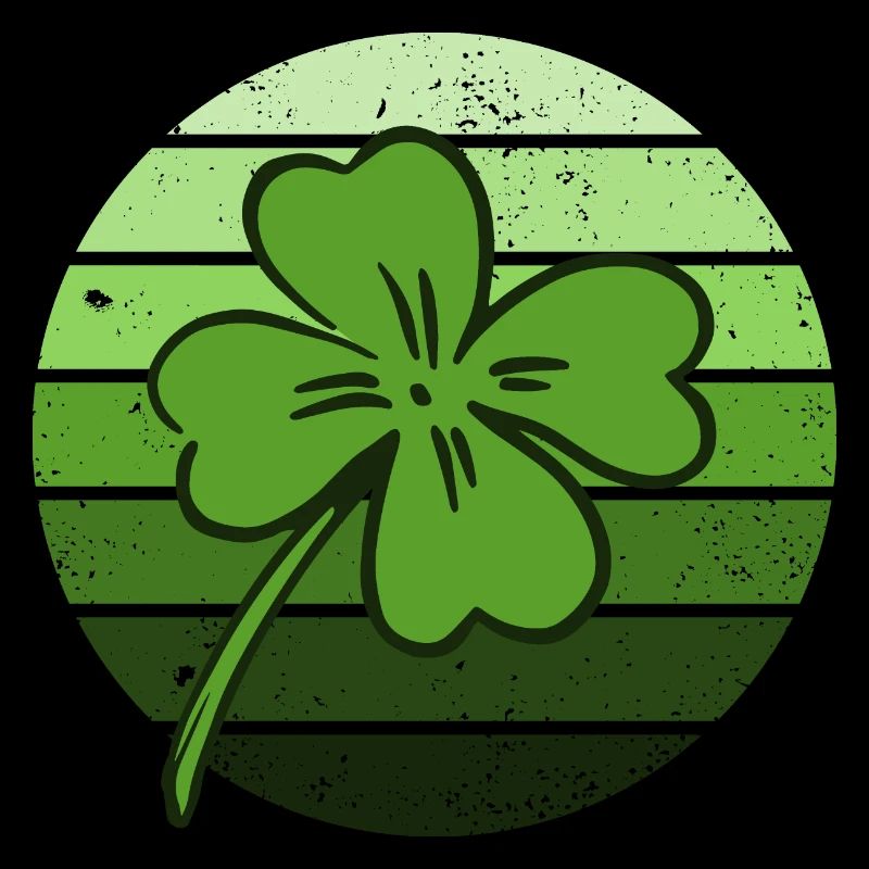 Kleeblatt Glück St. Patrick's Day Irland