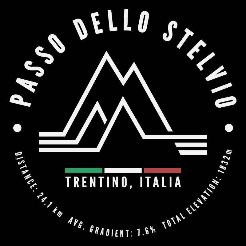 PASSO DELLO STELVIO ITALIE MOUNTAIN CLIMB CYCLISME
