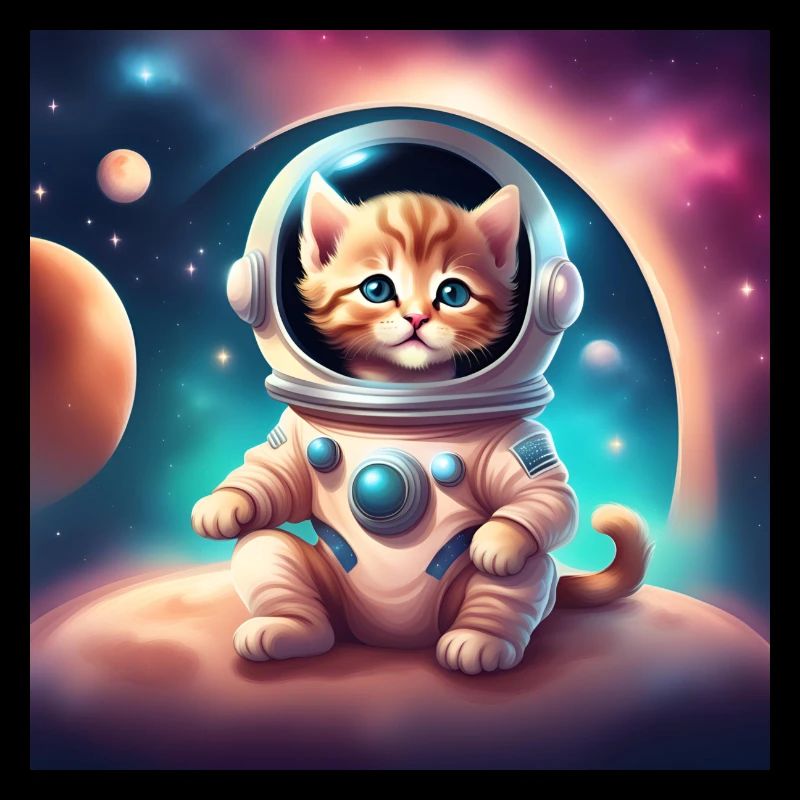 Astronaute le chaton