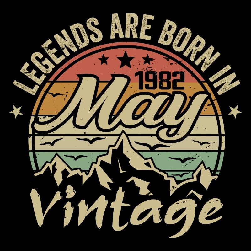 May 1982 Birthday Gift 1982 Vintage 1982