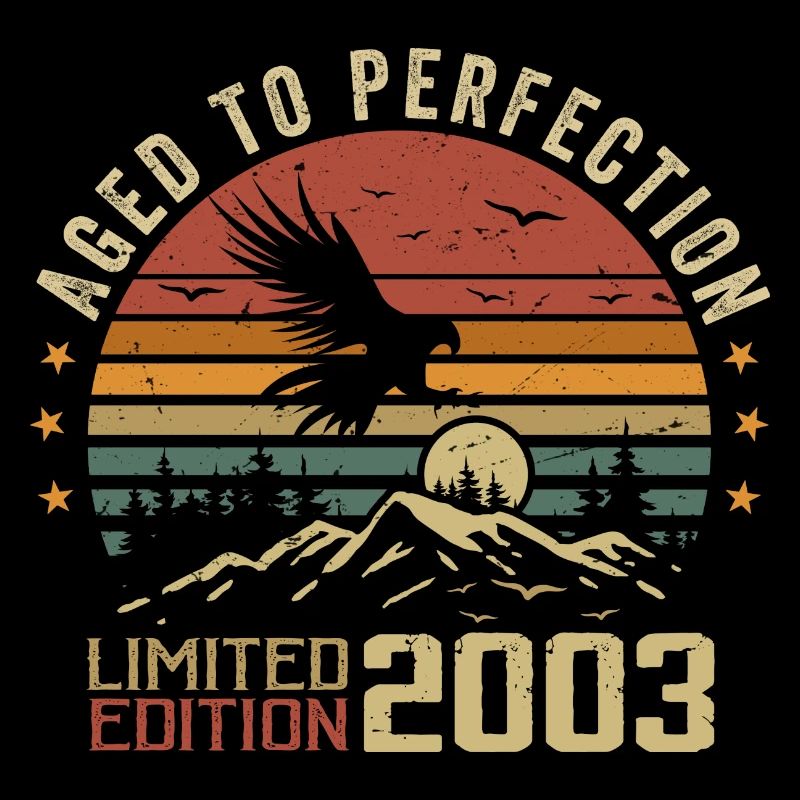 Vintage 2003 Edition Limitée 2003 Retro 2003