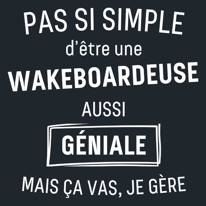 wakeboardeuse GÉNIALE