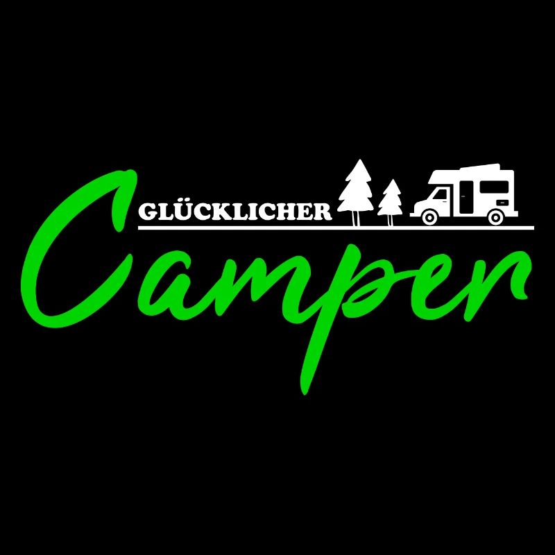 Camping Really Happy Camping-car Cadeau Camper
