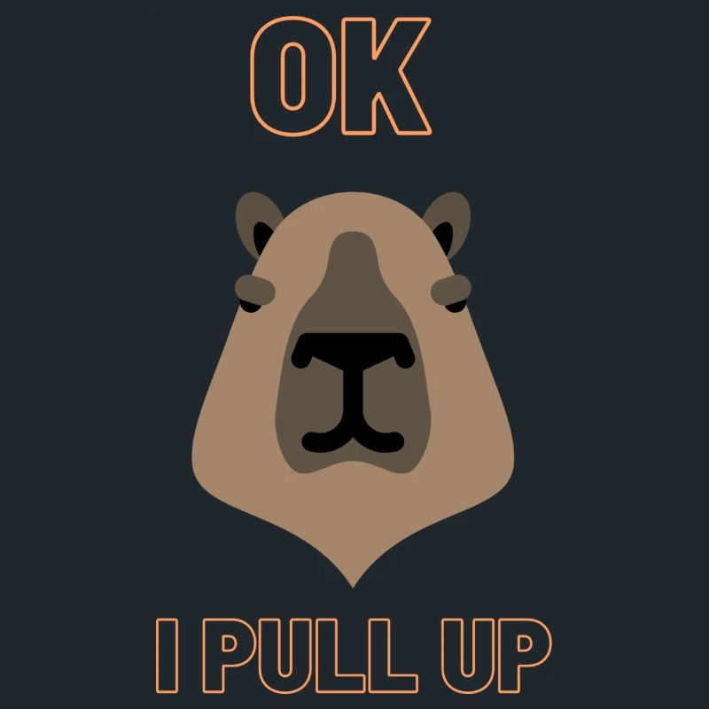 capybara Ok I pull Up