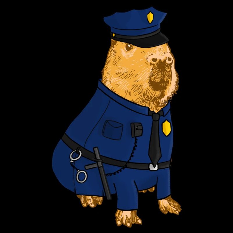 Polizei Capybara