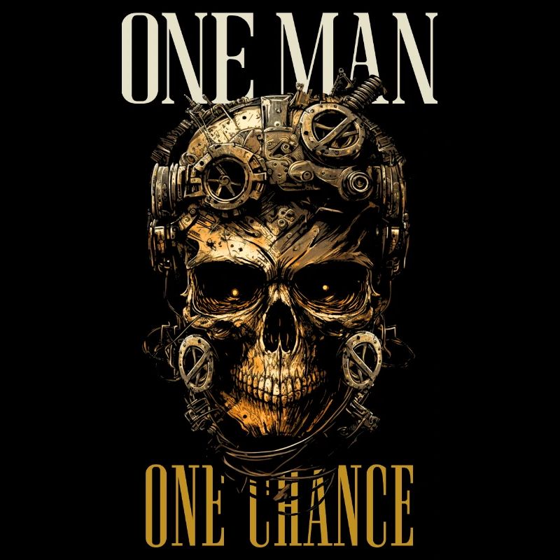 One Man One Chance dunkel