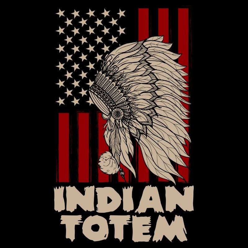 Totem feather headdress