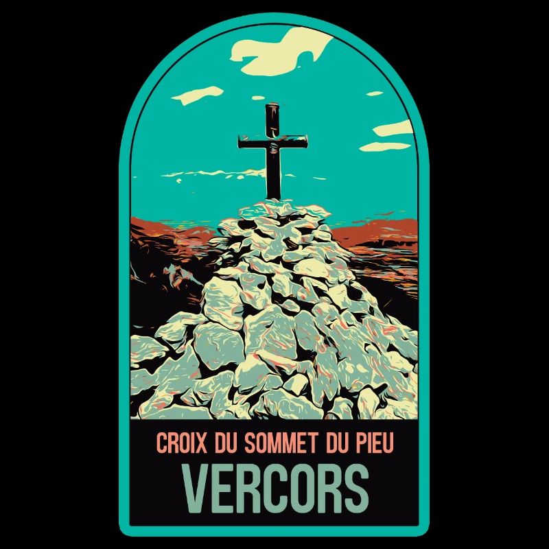 Croix du Sommet du Pieu, Vercors : Nature Sacrée