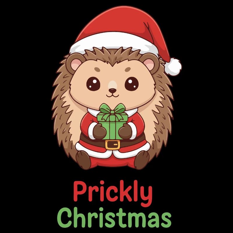 Prickly Christmas Hedgehog
