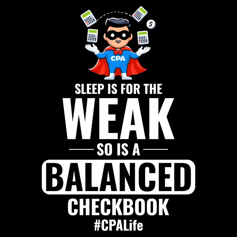 CPA Superhero: Juggling Calculators with a Wink