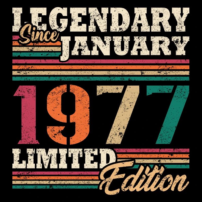 Légendaire Janvier 1977 édition limitée
