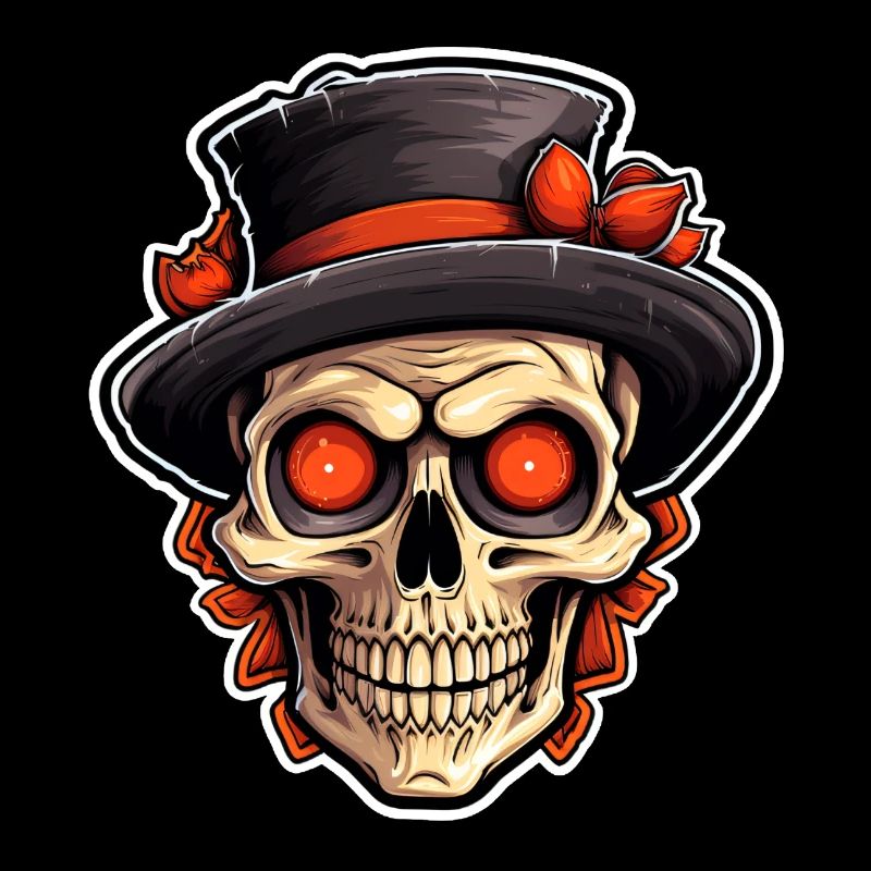 Crâne d’Halloween