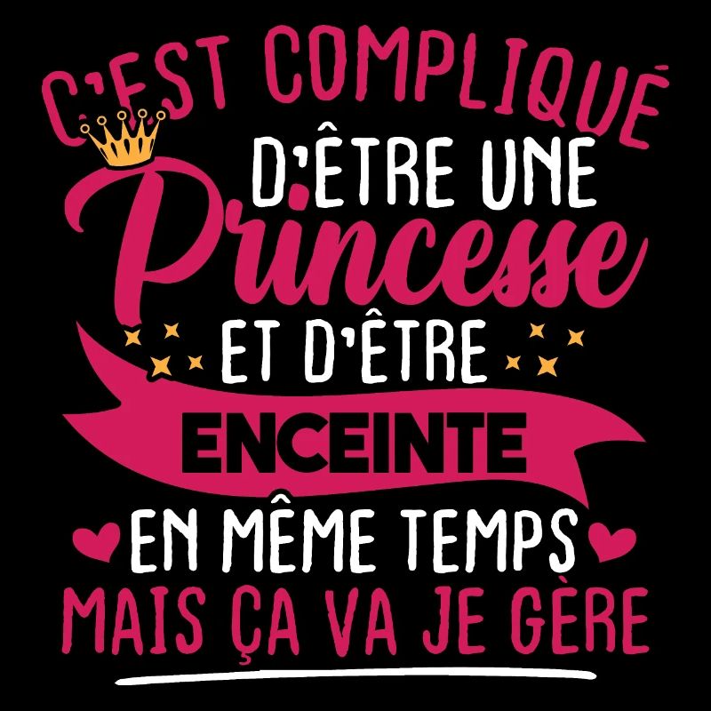 Une princesse et d'être enceinte