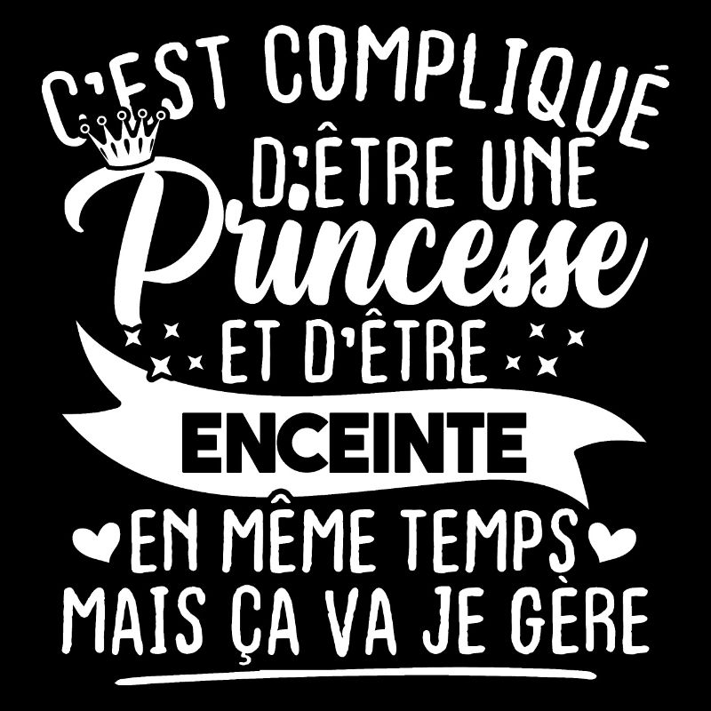 Une princesse et d'être enceinte