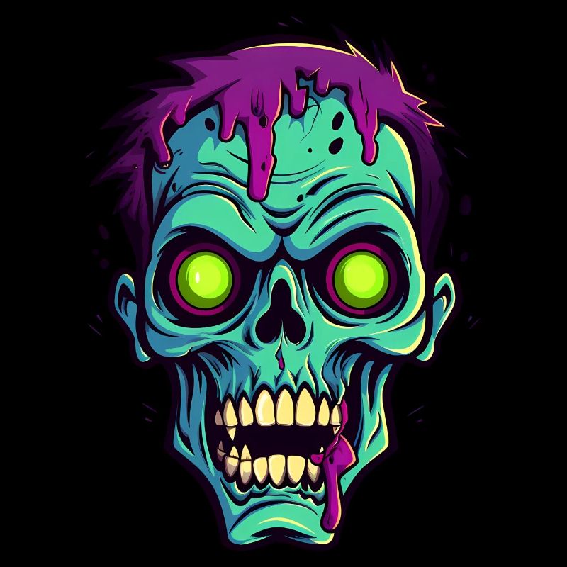Zombie mignon d’Halloween