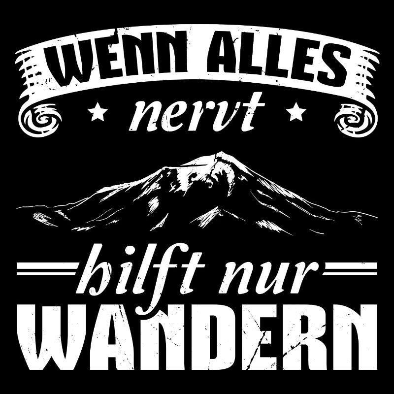 Wandern Berge Bergsteigen