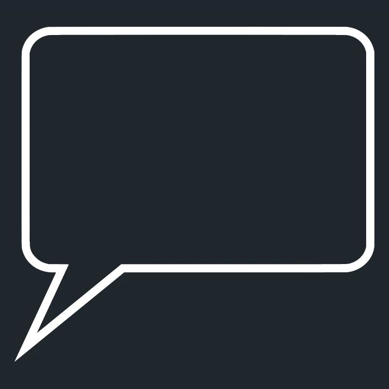 Personalize your own comic speech bubble