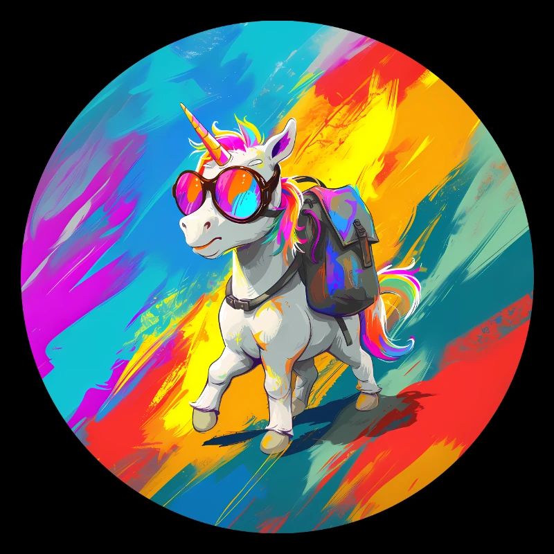 Wanderndes Einhorn